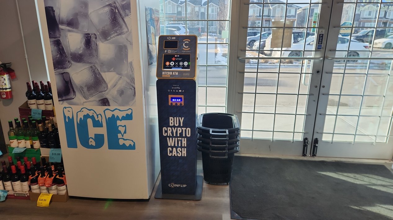 CoinFlip Bitcoin ATM - Crown Liquor Blvd (Calgary)