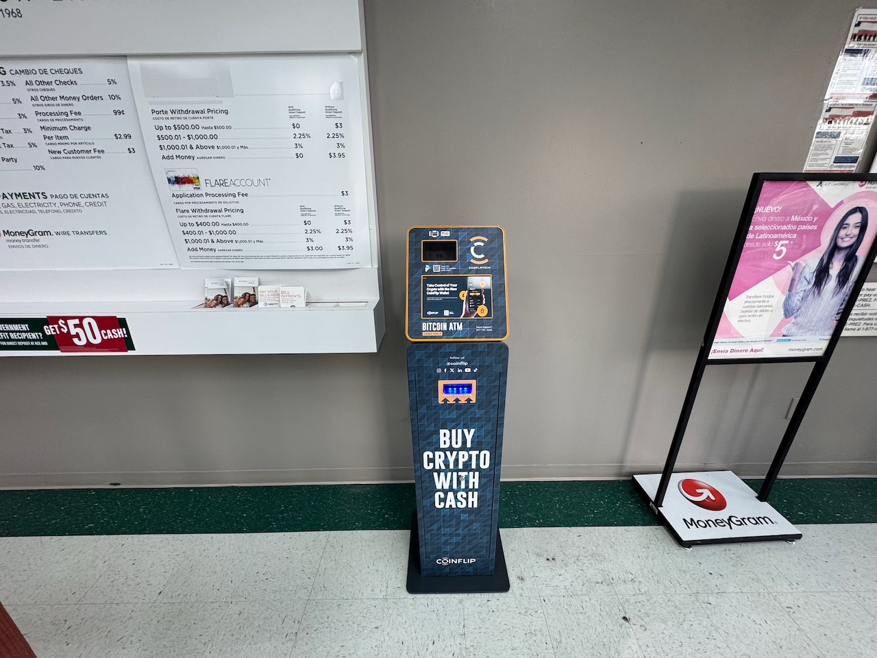 CoinFlip Bitcoin ATM - Ace Store #851 (Smyrna)